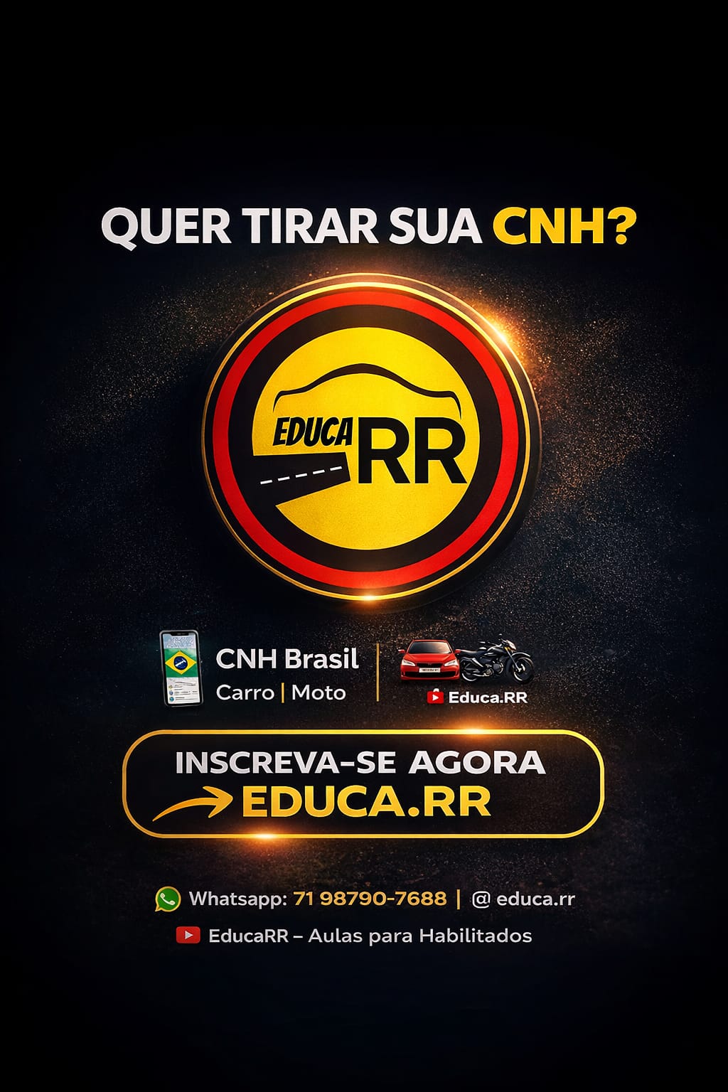 Aula de direção Educarr